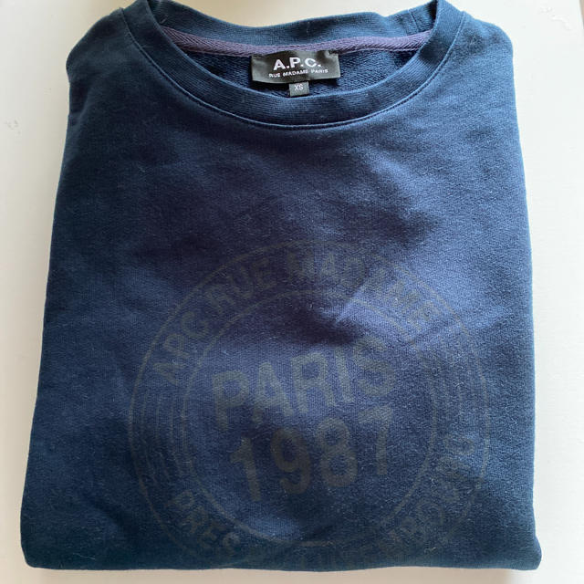 A.P.C(アーペーセー)のSALE【 A.P.C. 】アーペーセー　ロゴ　Tシャツ　トレーナー レディースのトップス(トレーナー/スウェット)の商品写真