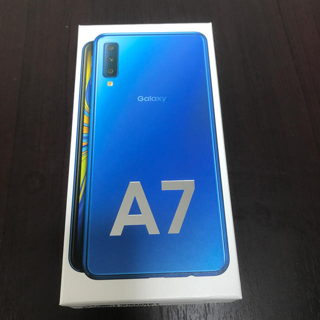 Galaxy A7 /ブルー/Simフリー/モバイル対応