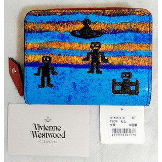 ヴィヴィアンウエストウッド(Vivienne Westwood)の新品未使用タグ付き　Vivienne Westwoodラウンドジップ折財布(財布)