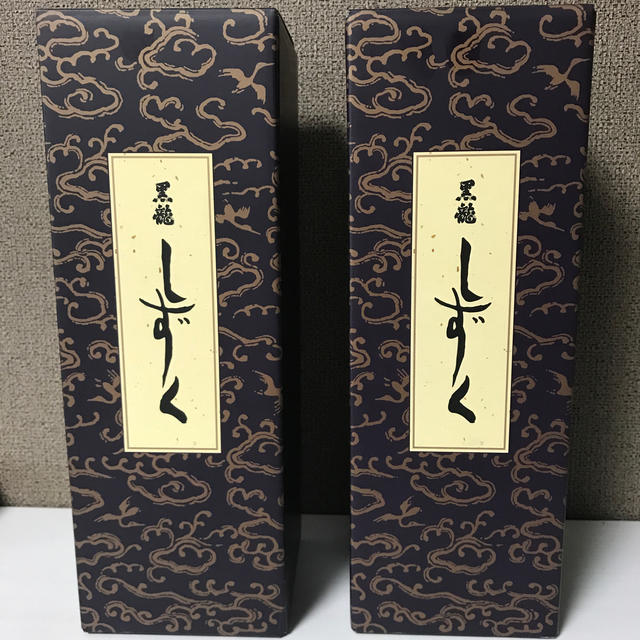 黒龍しずく２本セット(720ml)