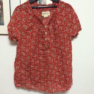 ポロラルフローレン(POLO RALPH LAUREN)のpoloラルフ 小花柄コットンシャツ(シャツ/ブラウス(半袖/袖なし))