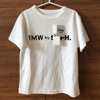 ジーユー(GU)の新品タグ付 GU × SOPH. 半袖Tシャツ 120 ホワイト(Tシャツ/カットソー)