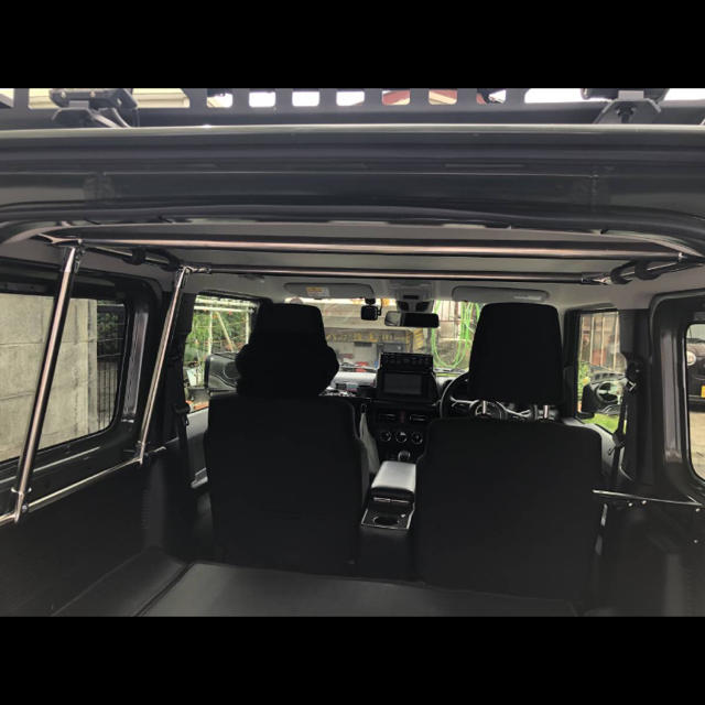 新型ジムニー ハイスタンダードモデル ユーティリティーバー天井