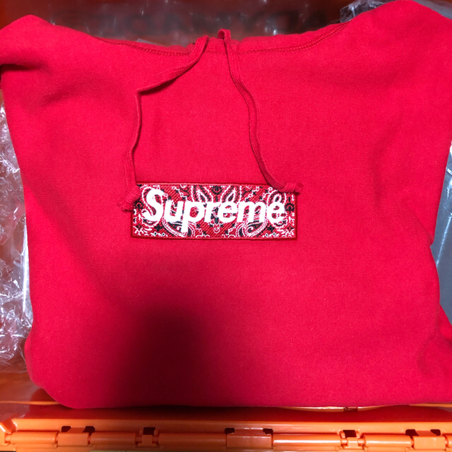 セール好評 Supreme - supreme Bandana Box Logo Hoodedの通販 by chan's shop｜シュプリームならラクマ 得価限定品