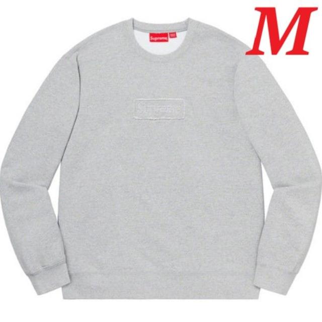 【M】Supreme Cutout Logo Crewneck