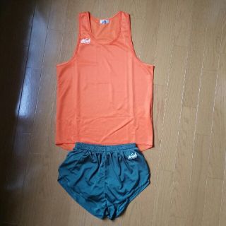 Nishi　ランニング　シャツ　パンツ　Lサイズ　中古品(ウェア)