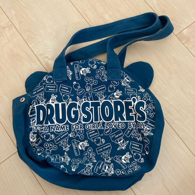 drug store's(ドラッグストアーズ)のドラッグストアーズ/トートバッグ/青 レディースのバッグ(トートバッグ)の商品写真