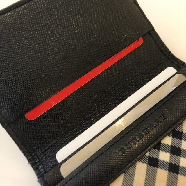 BURBERRY(バーバリー)のバーバリー Burberry カードケース 名刺入れ チェック柄 メンズのファッション小物(名刺入れ/定期入れ)の商品写真