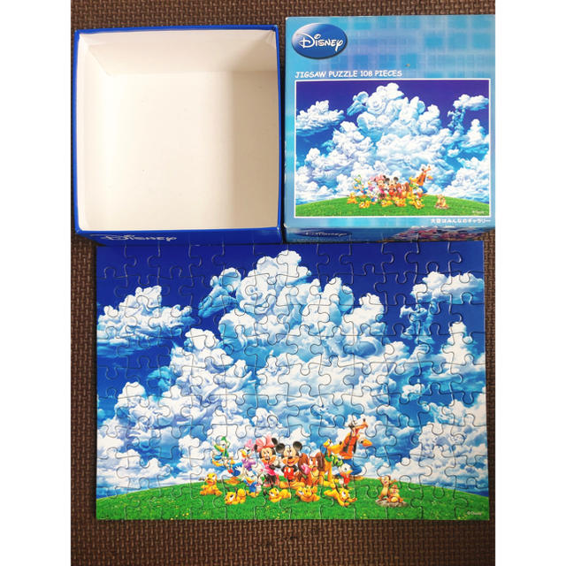 Disney(ディズニー)のディズニー 108ピース ジグソーパズル エンタメ/ホビーのおもちゃ/ぬいぐるみ(キャラクターグッズ)の商品写真