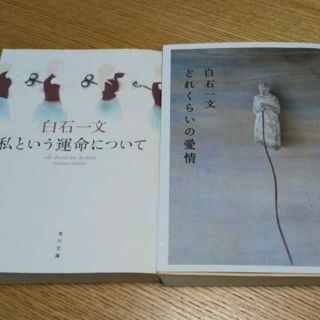 「私という運命について」　「どれくらいの愛情」　白石一文　2冊セット(文学/小説)