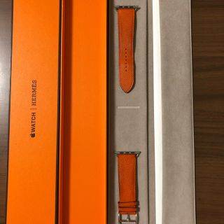 アップルウォッチ(Apple Watch)のApple Watch HERMES 革バンド　42mm(レザーベルト)