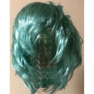 小さな梅さん専用です。初音ミク色ショートヘアウィッグ(衣装一式)