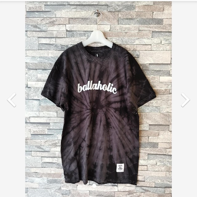 M　新品　ボーラホリック　ballaholic タイダイTシャツ　黒　ブラック