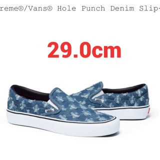 シュプリーム(Supreme)のSupreme Vans Hole Punch Slip-On(スニーカー)