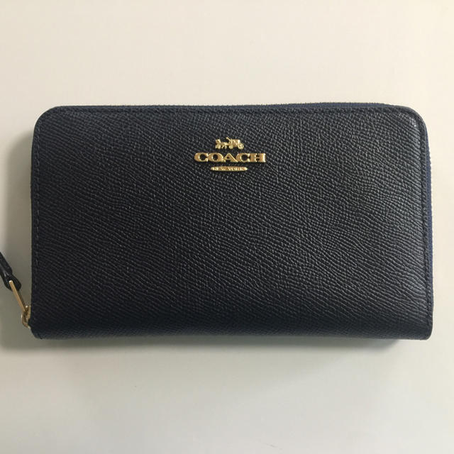 COACH(コーチ)のコーチ 黒財布&ポーチ セット レディースのファッション小物(財布)の商品写真