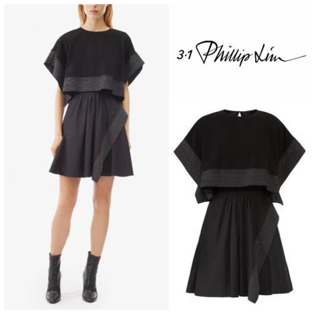 3.1 Philip lim ワンピース ドレス ブラック