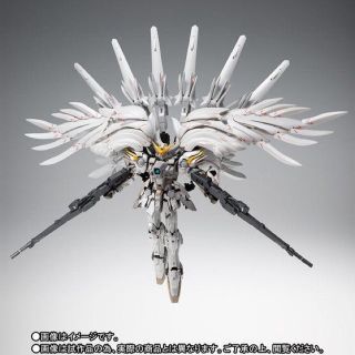 バンダイ(BANDAI)のメタルコンポジット ウイングガンダム スノーホワイトプレリュードx2(模型/プラモデル)