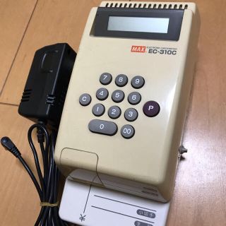 MAXチェックライター　中古　事務用品(その他)