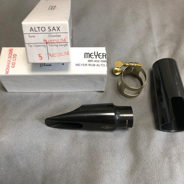 【中古】MEYERメイヤー　アルトサックス用マウスピース　5MM