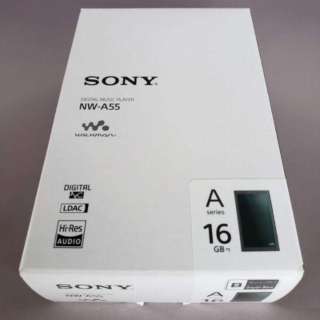 ★未使用品★SONY ウォークマンAシリーズ NW-A55 16GB（B）WALKMAN