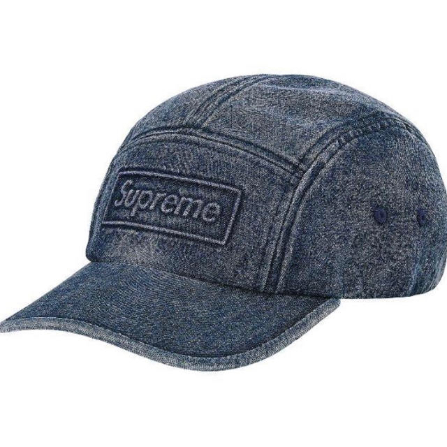 Supreme(シュプリーム)のsupreme Embossed Denim Camp Cap  メンズの帽子(キャップ)の商品写真