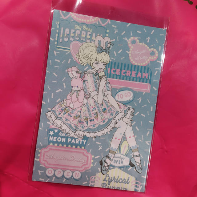 Angelic Pretty(アンジェリックプリティー)のAngelic Pretty 今井キラ ポストカード レディースのレディース その他(その他)の商品写真