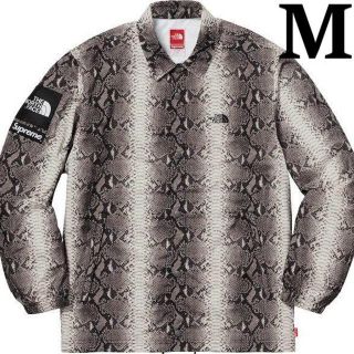 シュプリーム(Supreme)の【M】 Supreme/TNF Snakeskin Coaches Jacket(ナイロンジャケット)