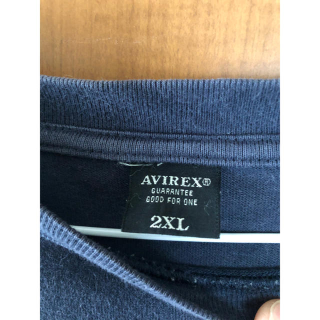 AVIREX(アヴィレックス)のアヴィレックス   ワッペンtシャツ 2XL 古着　格安 メンズのトップス(Tシャツ/カットソー(半袖/袖なし))の商品写真