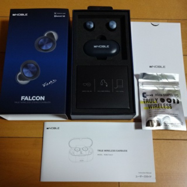 NOBLE、FALCON、完全ワイヤレスイヤホン！！！