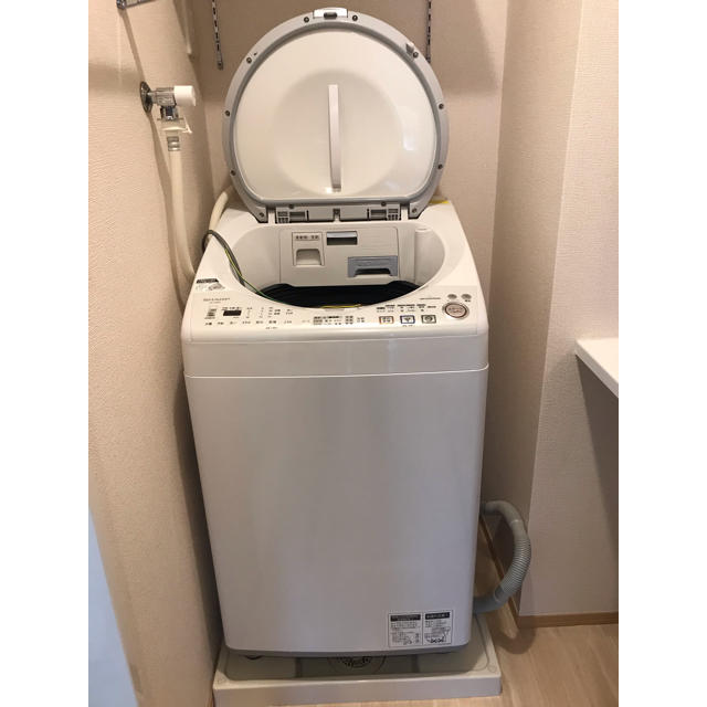 ふたがない SHARP - シャープ洗濯乾燥機 ES-TX810 シルバーの通販 by ...