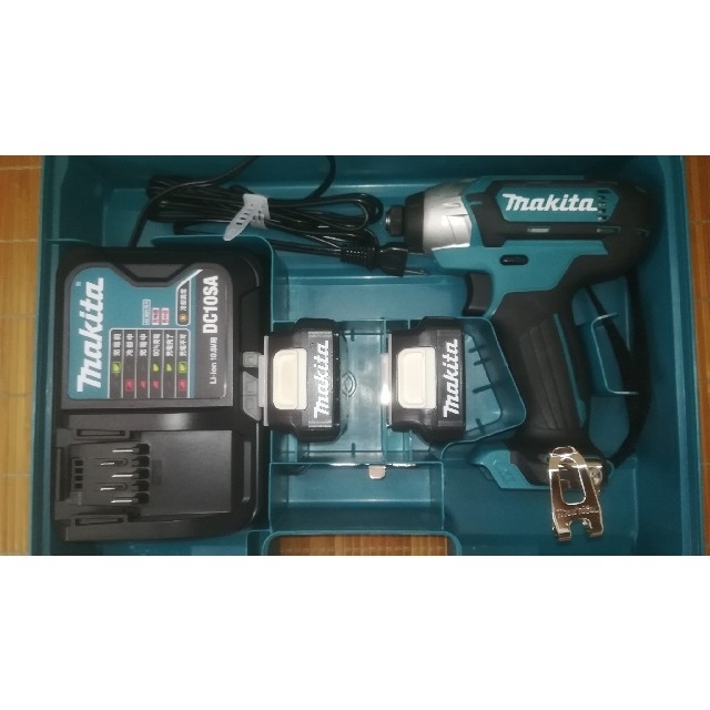 ▷値下げ中◁マキタ TD110(10.8V)青 1.5Ahバッテリ・充電器付 【70
