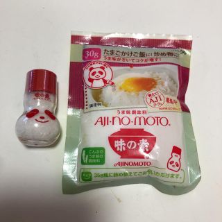 アジノモト(味の素)の味の素　あじパンダミニボトル＆詰替30g(調味料)