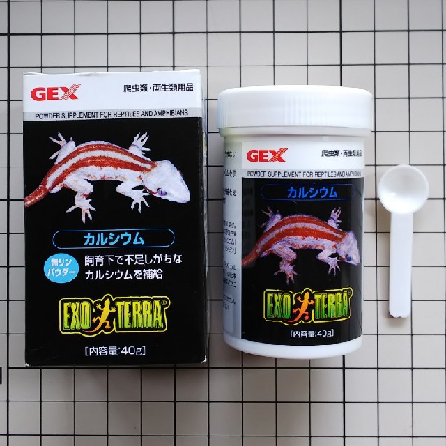  GEX EXOTERRA カルシウム  その他のペット用品(爬虫類/両生類用品)の商品写真