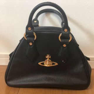 ヴィヴィアンウエストウッド(Vivienne Westwood)の【値下げ】ヴィヴィアンウエストウッド　黒カバン(ハンドバッグ)