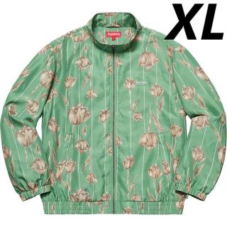 シュプリーム(Supreme)の【XL】Supreme Floral Silk Track Jacket(ナイロンジャケット)