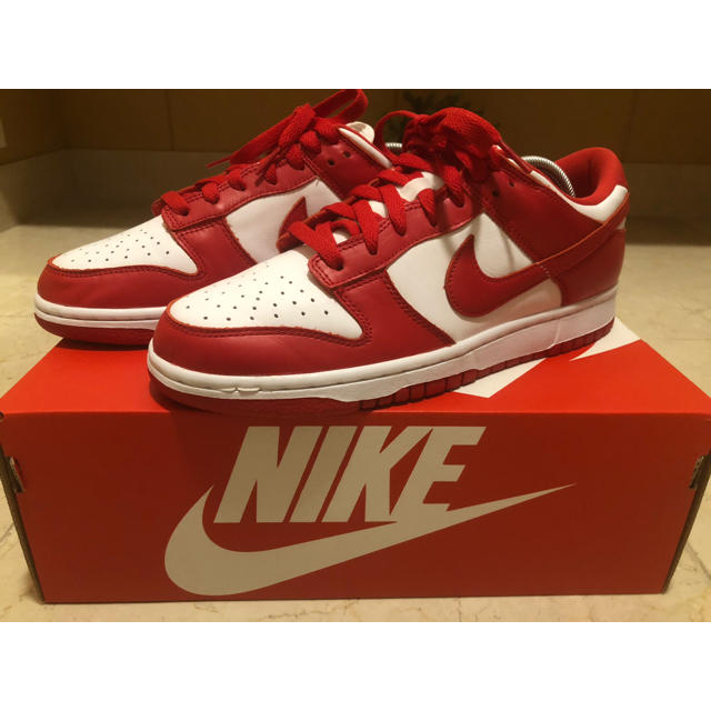 NIKEナイキ ダンク LOW UNIVERSITY RED セントジョーンズ