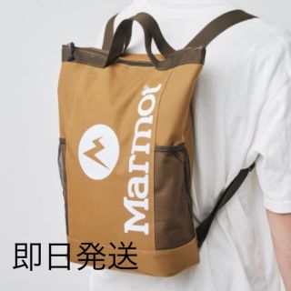 マーモット(MARMOT)の新品　Marmot　マーモット リュック　エコバッグ　背負える保冷バッグ (登山用品)