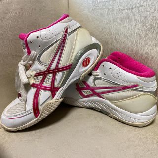 アシックス(asics)のasics バッシュ ピンク(バスケットボール)