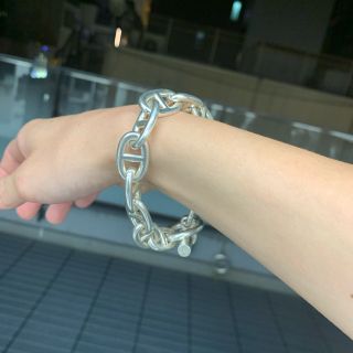 エルメス シェーヌダンクルTGM12コマ HERMES - ブレスレット