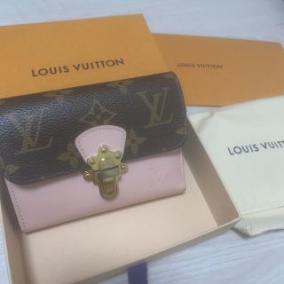ルイヴィトン(LOUIS VUITTON)のポルトフォイユチェリーウッドコンパクト(財布)