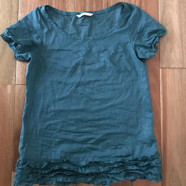 IENA(イエナ)のIENA 綿100%トップス レディースのトップス(Tシャツ(半袖/袖なし))の商品写真