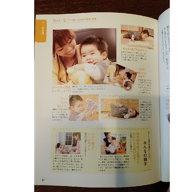 初めての育児 新生児から３才までの育児が月齢別にわかる！ エンタメ/ホビーの雑誌(結婚/出産/子育て)の商品写真