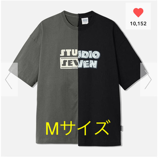 ジーユー(GU)のオーバーサイズT5分袖STUDIO SEVEN 2(Tシャツ/カットソー(半袖/袖なし))
