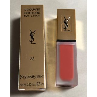 イヴサンローランボーテ(Yves Saint Laurent Beaute)のイヴサンローラン 口紅 タトワージュクチュール　38 チリスピリット(口紅)