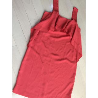 エイチアンドエム(H&M)のred dress♡(ひざ丈ワンピース)