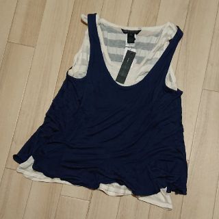 マークバイマークジェイコブス(MARC BY MARC JACOBS)の新品／マークジェイコブス ノースリーブシャツ タンクトップ 重ねセット(Tシャツ(半袖/袖なし))