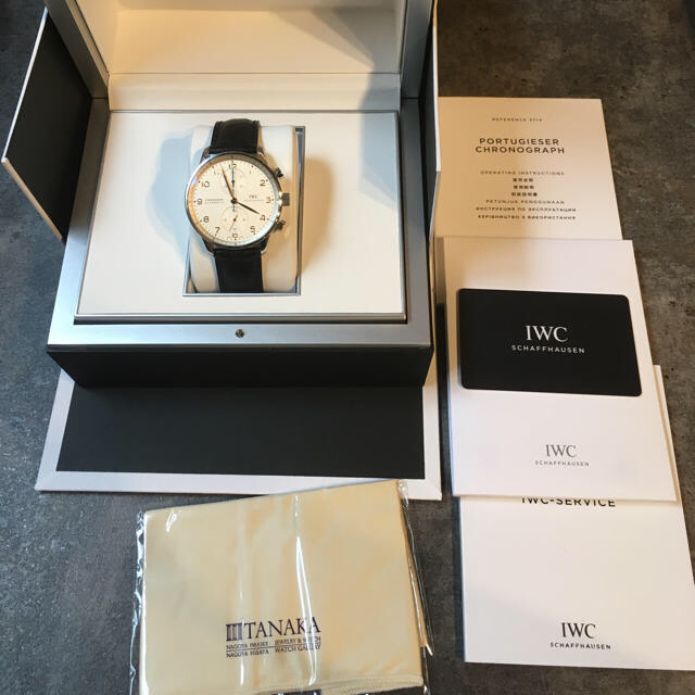 IWC 金針 iw371445の通販 by ゆう's shop|インターナショナルウォッチカンパニーならラクマ - 美品 IWC ポルトギーゼ 特価正規店