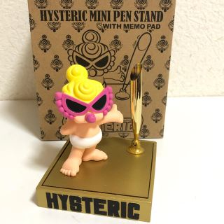 ヒステリックミニ(HYSTERIC MINI)のヒステリックミニ　ペンスタンド メモパッド　ノベルティ　ゴールド(その他)