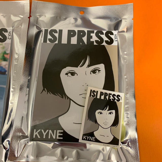 KYNE ISI PRESS  Vol.1 Vol.2 ステッカー付き 未開封