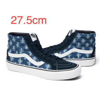 シュプリーム(Supreme)の27.5cm supreme vans denim sk8-hi(スニーカー)